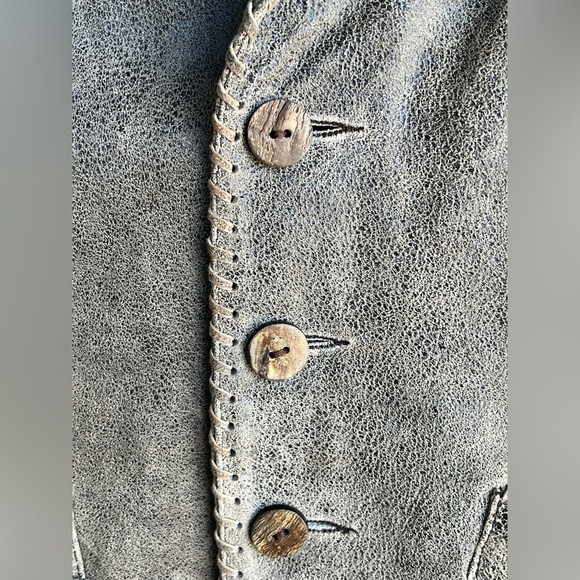 Vintage JOSE LUIS Leather Vest Mens Medium 42 - Picture 3 of 5